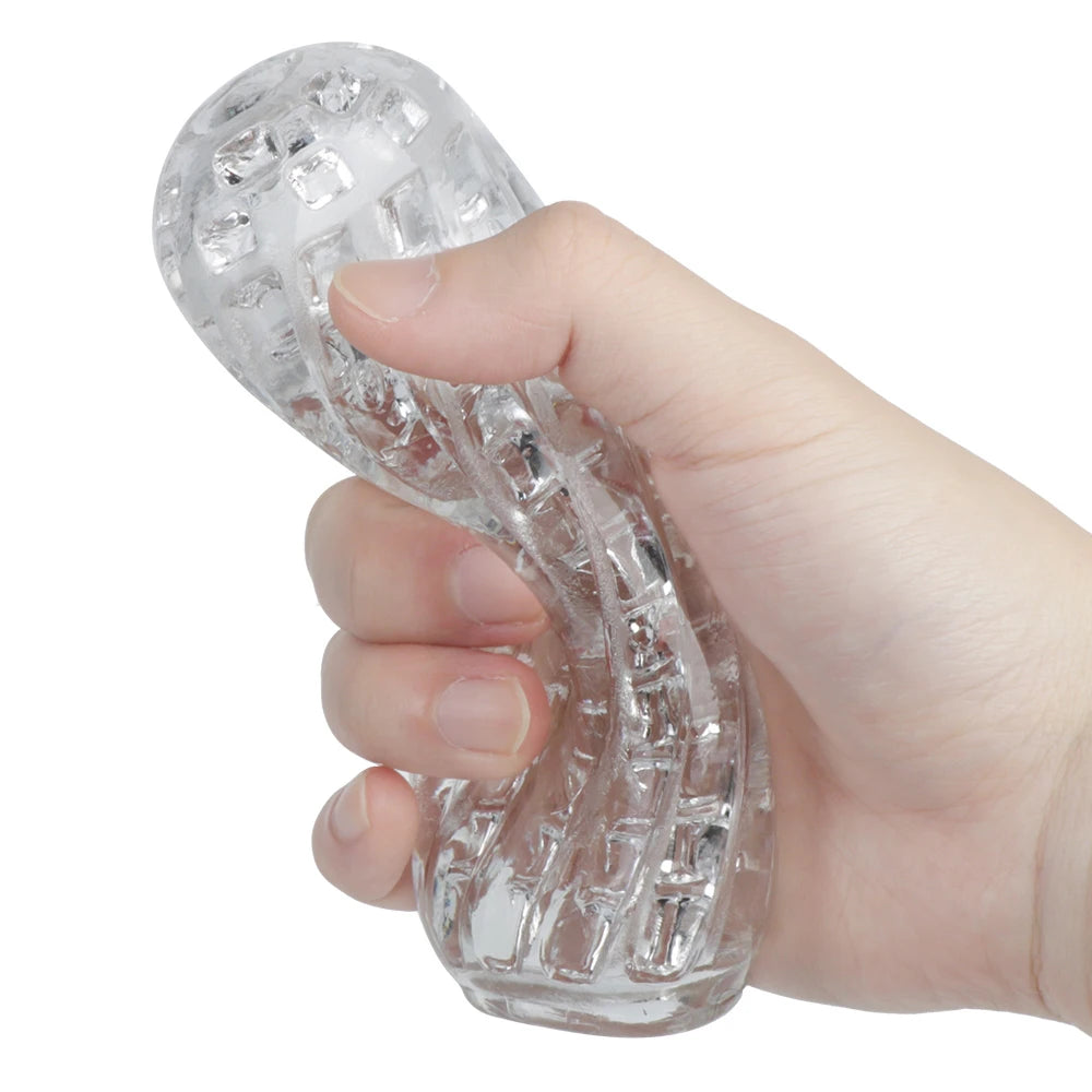 MasturMate-Transparent Male Masturbation Device Sex Toys for Men Penis Endurance Exercise Soft Pussy